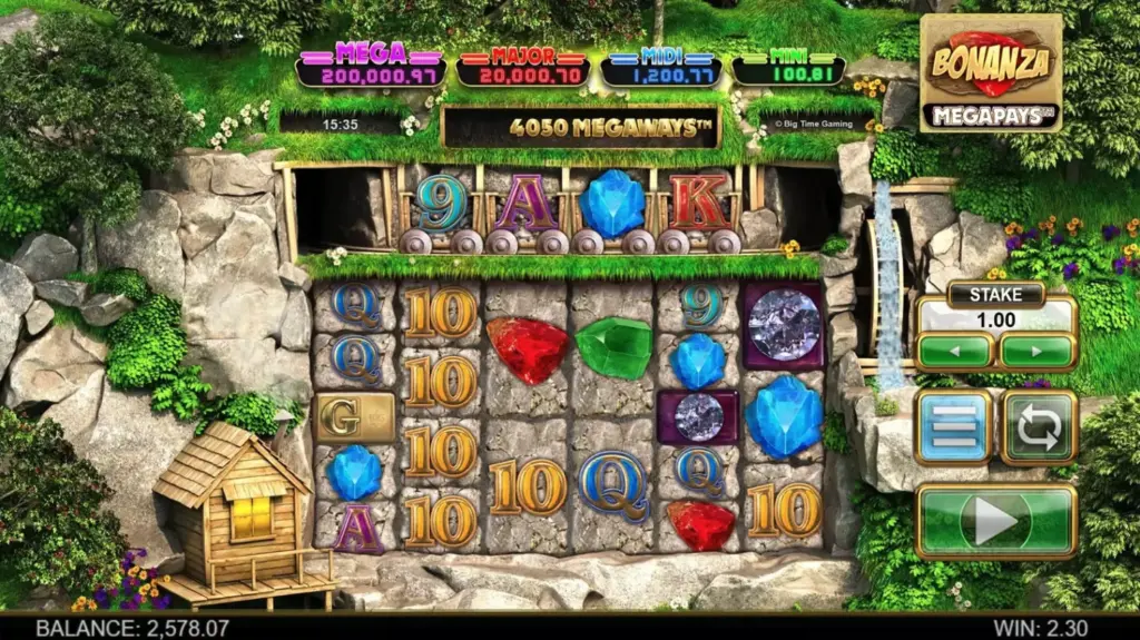 Игровой автомат Bonanza