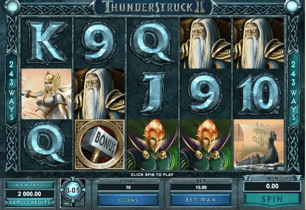 Слот Thunderstruck 2